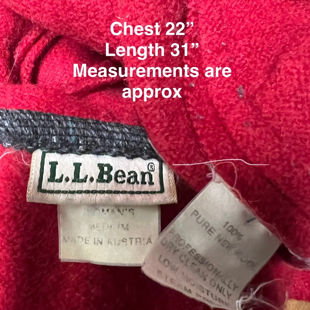 LL bean vintage wool jacket - Picture 6 of 6